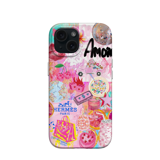 Preppy COOL GIRL IPhone case