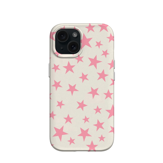 Pink Star Girl IPhone case