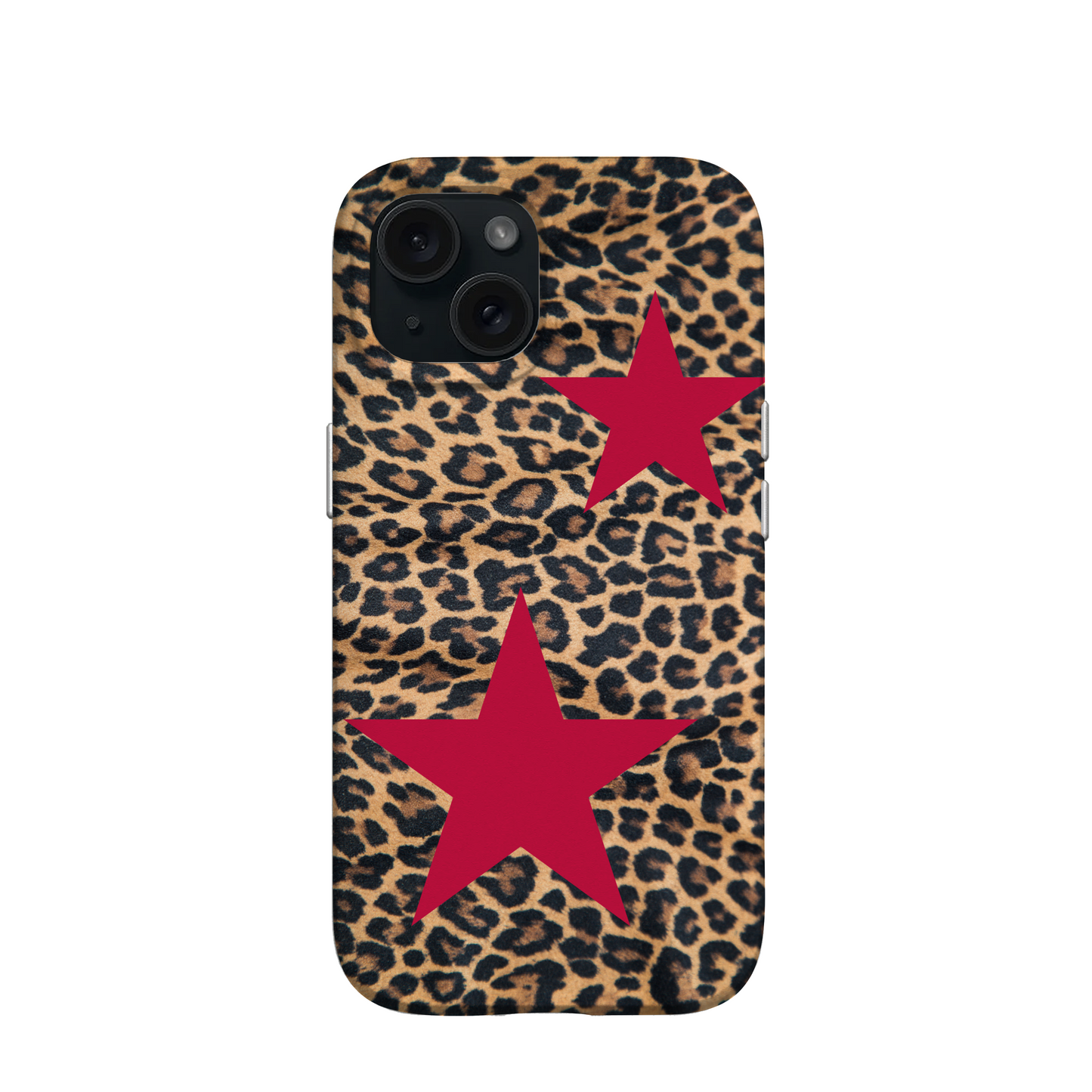 Red Leopard Star Girl Phone case