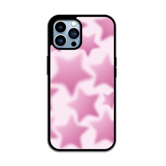 Pink Aura Star Girl iPhone case